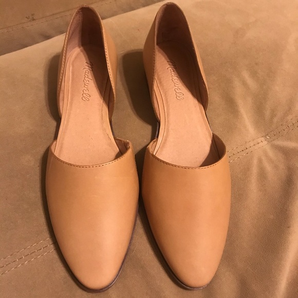 MADEWELL D'ORSAY FLATS IN LEATHER - Picture 4 of 8